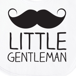 Bavoir enfant humoristique Little gentleman