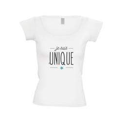 T shirt femme Je suis unique