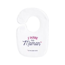 Bavoir enfant humoristique Un biberon et l'addition