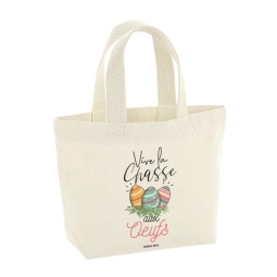 Petit cabas Vive la chasse aux oeufs