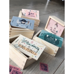 Boîte à bons points - 1ère de la classe