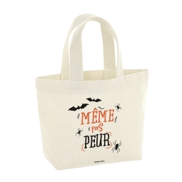 Cabas enfant Halloween - Même pas peur