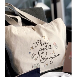 Sac coton - Mon petit bazar