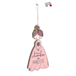 Plaque de porte enfant - Ma chambre de princesse