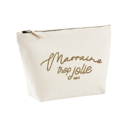 Trousse Beauté Paillettes - Marraine trop jolie