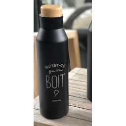 Bouteille isotherme - Qu'est-ce qu'on boit ?