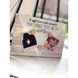 Pêle-mêle magnétique - Il suffit d'une rencontre