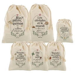 Sacs à vrac - Set de 6