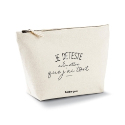 Trousse - Je déteste admettre que j’ai tort