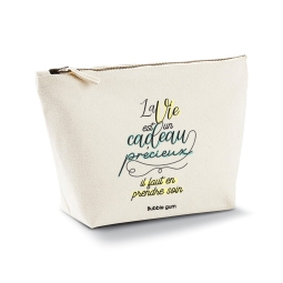 Trousse - La vie est un cadeau précieux