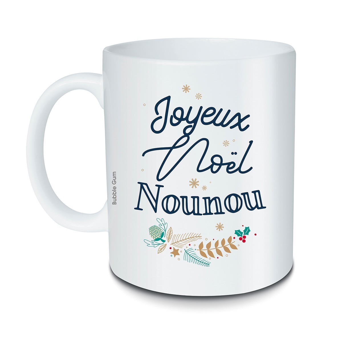 Mug Noel Joyeux Noel Nounou Houx