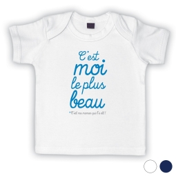 T shirt bébé C'est moi le plus beau