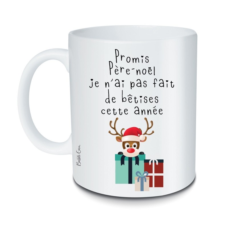 Mug Noël- Promis Père-Noël