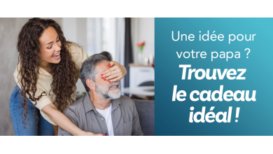 Cadeau pour l’anniversaire de votre papa ou pour sa fête des pères. Trouvez le cadeau idéal pour votre père !